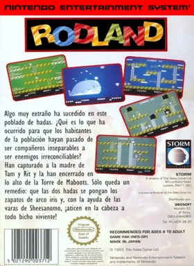 Rodland Featuring Rit and Tam (Europe) (Beta) box cover back